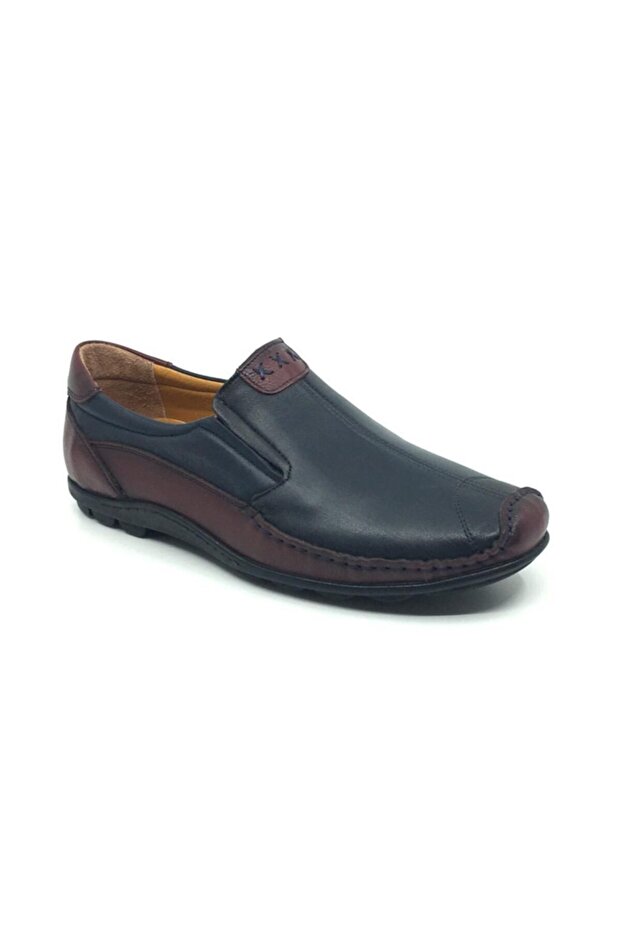 100% Genuine Leather Inside and Outside Orthopedic Men's Summer Comfortable Daily Sandal Shoes
