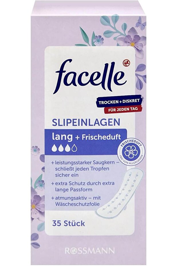 Uzun Ferah Kokulu 35 Adet Günlük Ped - 1