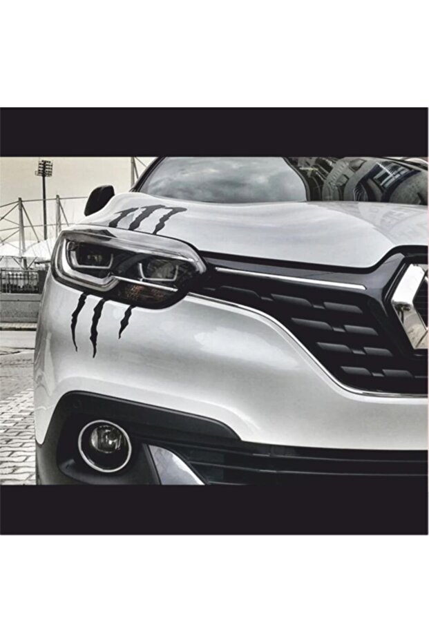 - Monster Claw Sticker For Headlamp