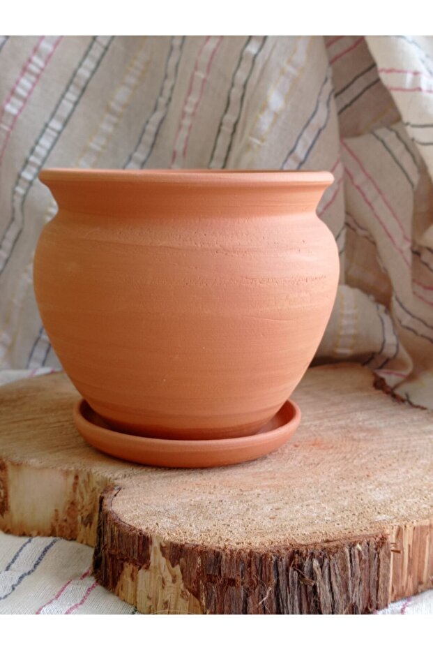 Toprak Saksı, Tabaklı - 1