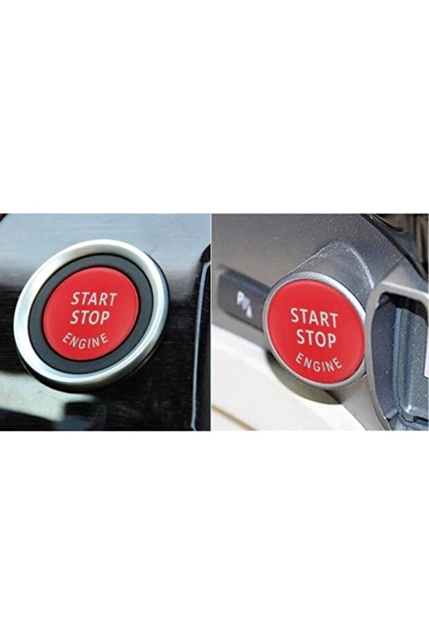 Bmw E90 Start Stop Button E60 Start Stop Button E87 X3 X5 Red - 2