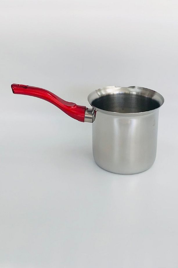 8 Kişilik 430 Kalite Paslanmaz Çelik Cezve 800 Ml No:7 - 1