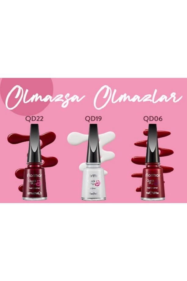 Hızlı Kuruyan, Parlak Oje | 11 Ml Qd04
red Flag - 4