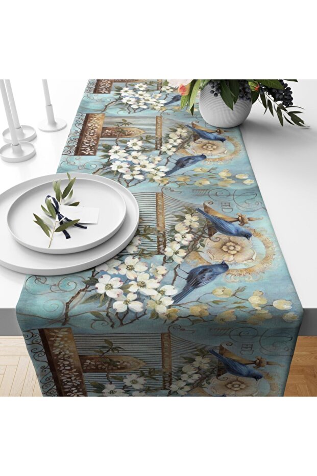 Custom Design Premium Honeycomb Woven Runner 140x40