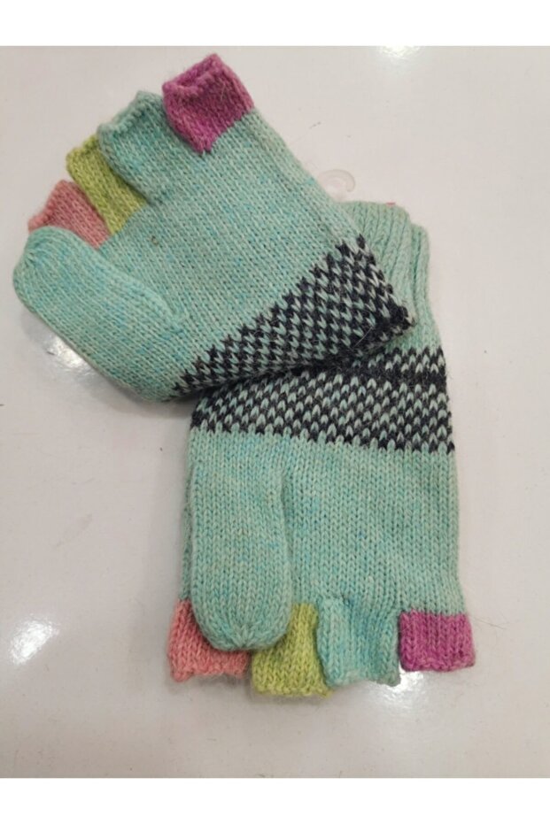 Kapaklı Yün Eldiven - 2