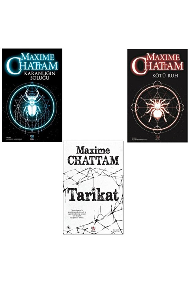 Karanlığın Soluğu & Kötü Ruh & Tarikat - Maxime Chattam