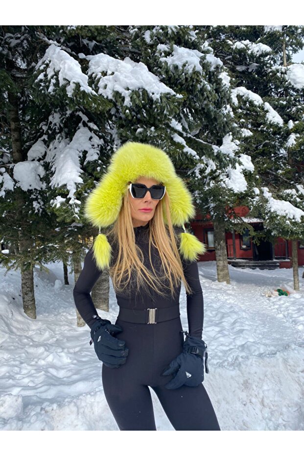 Sarı Kadın Kalpak - 1