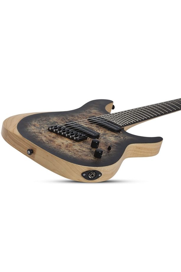 Reaper-7 Multiscale 7 Telli Elektro Gitar (charcoalburst) - 2