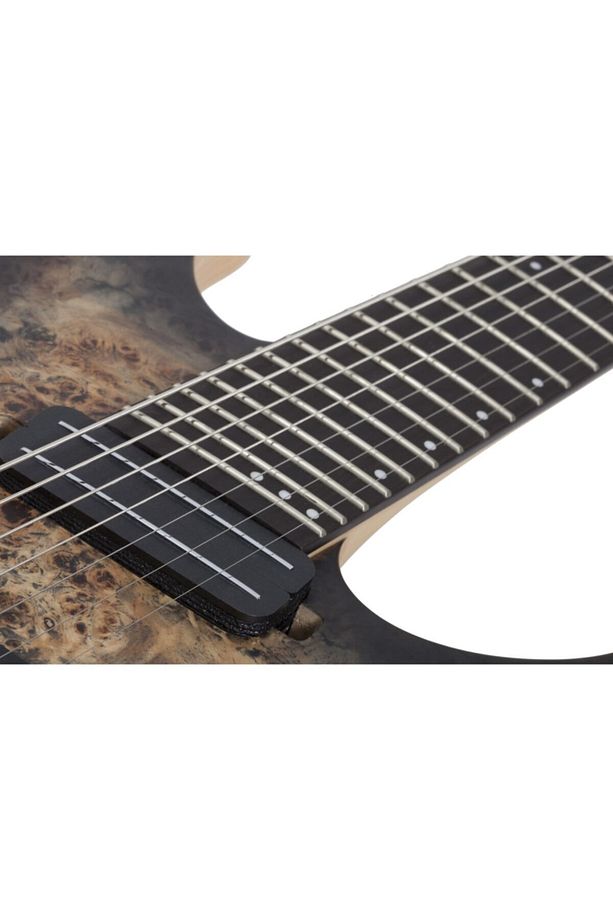 Reaper-7 Multiscale 7 Telli Elektro Gitar (charcoalburst) - 6