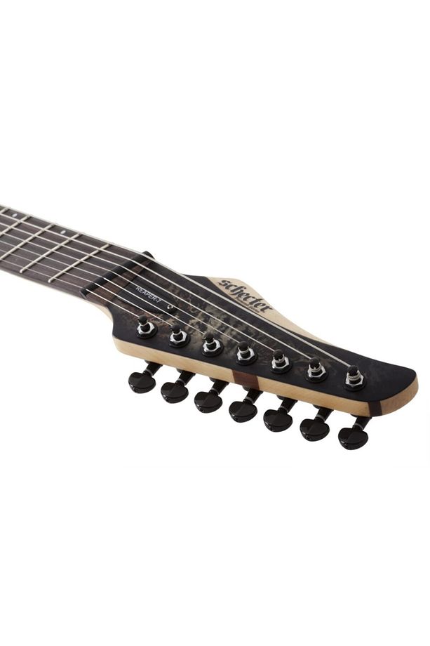 Reaper-7 Multiscale 7 Telli Elektro Gitar (charcoalburst) - 8