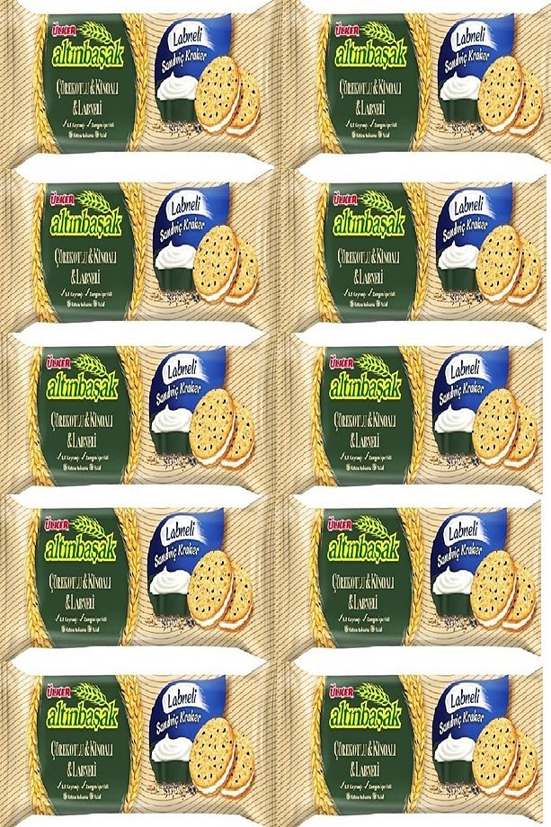 Altınbaşak Labneli Çörekotlu Kinoalı 60 Gr X 10 Adet - 1