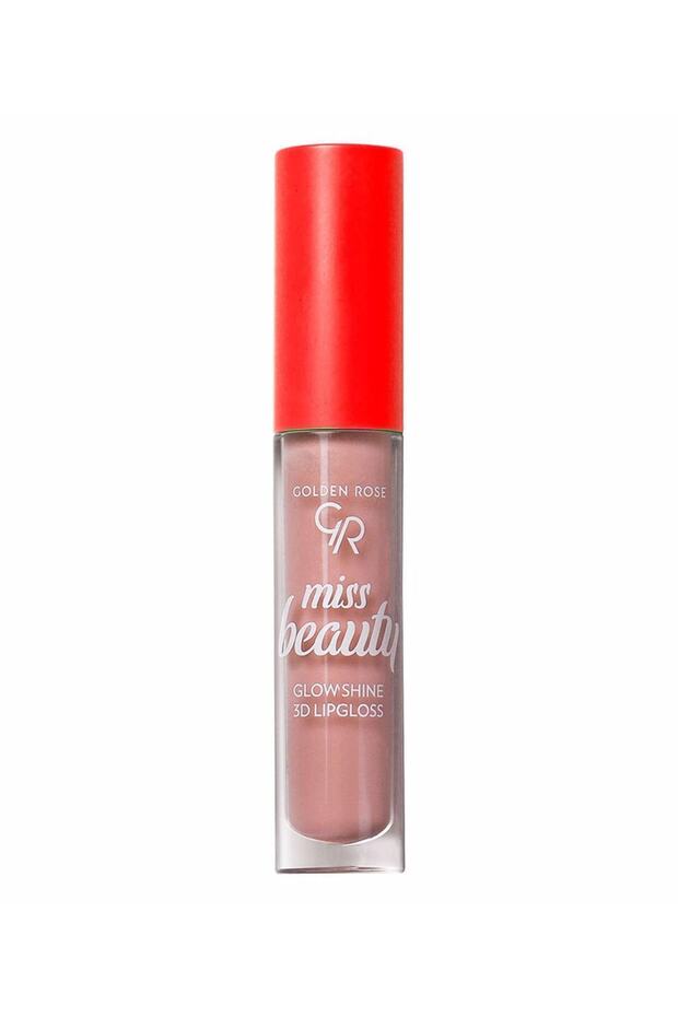 Miss Beauty Glow Shine 3d Lipgloss No.1 Nude Chic