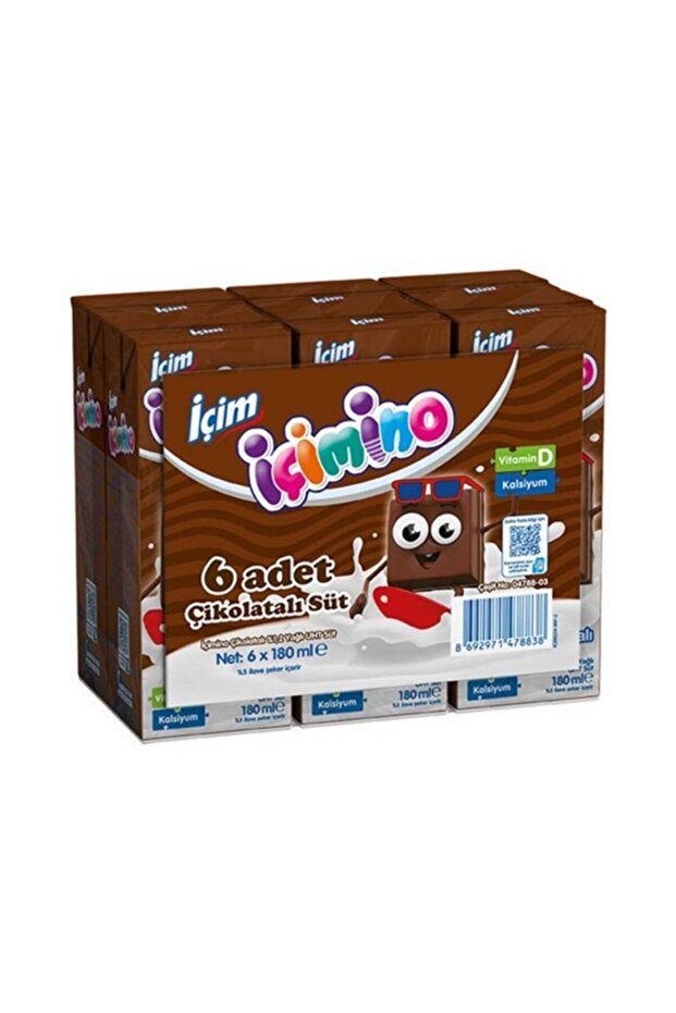 Çikolatalı Süt 180Ml 6'lı - 1