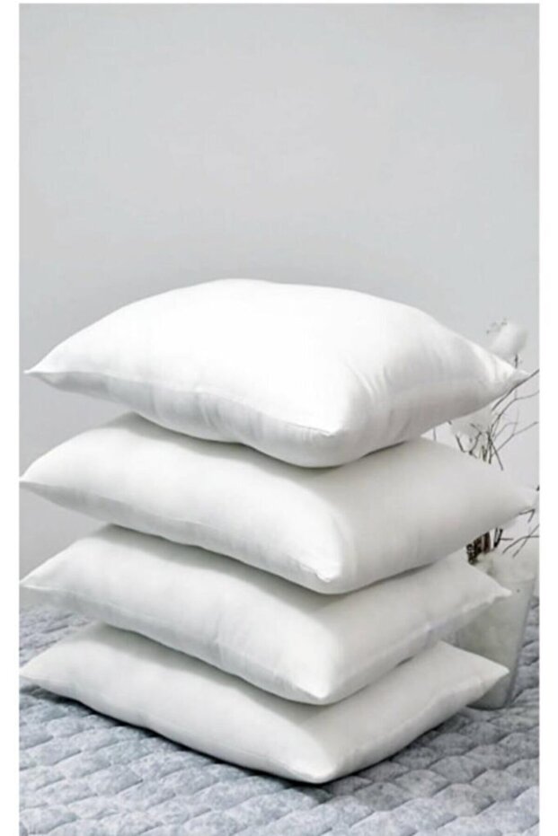4 Pieces Antiallergic 50x70 Bead Silicone Pillow 1000 Gr/