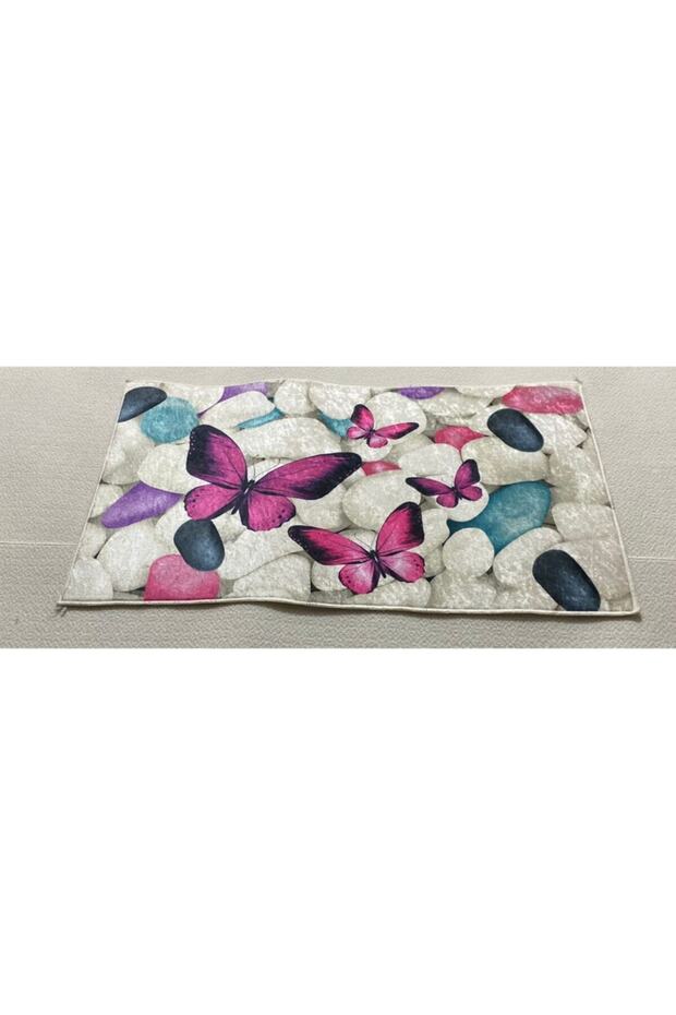 قاعدة نقطية مطبوعة رقمية بنمط حديث قابلة للغسل في الغسالة مقاس 60 × 100 ممسحة - 1