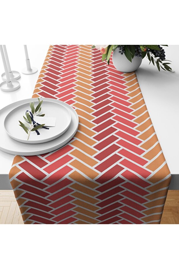 Special Design Premium Honeycomb Woven Runner 140x40 cm