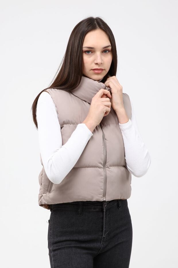 Kadın Taş Şişme Yelek - 10