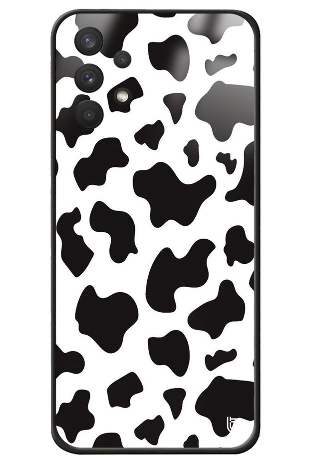 Samsung A32 Cow Premium Patterned Glossy Phone Case