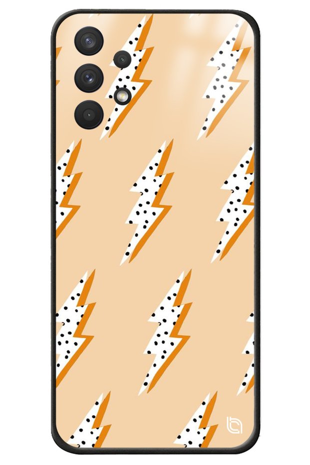 Samsung A32 Lightning Premium Patterned Glossy Phone Case