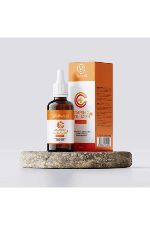 Gençlik Serumu Vitamin C+ Collagen Serum Kırışıklık Önleyici - 1