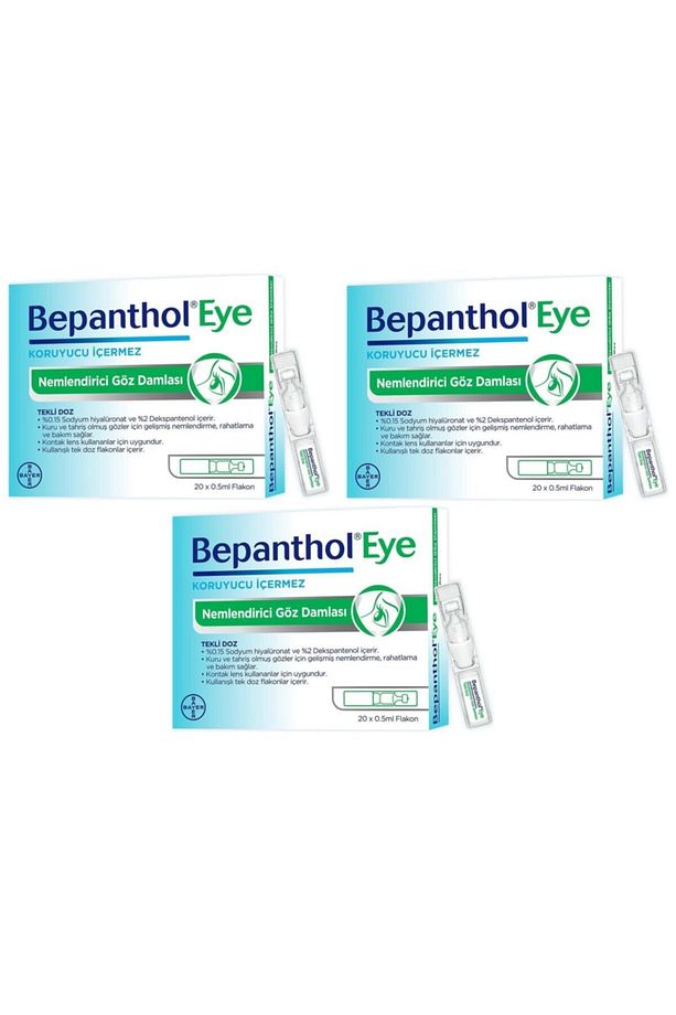 Eye Göz Damlası 0,5 ml X 20 Flakon 3 Adet - 1