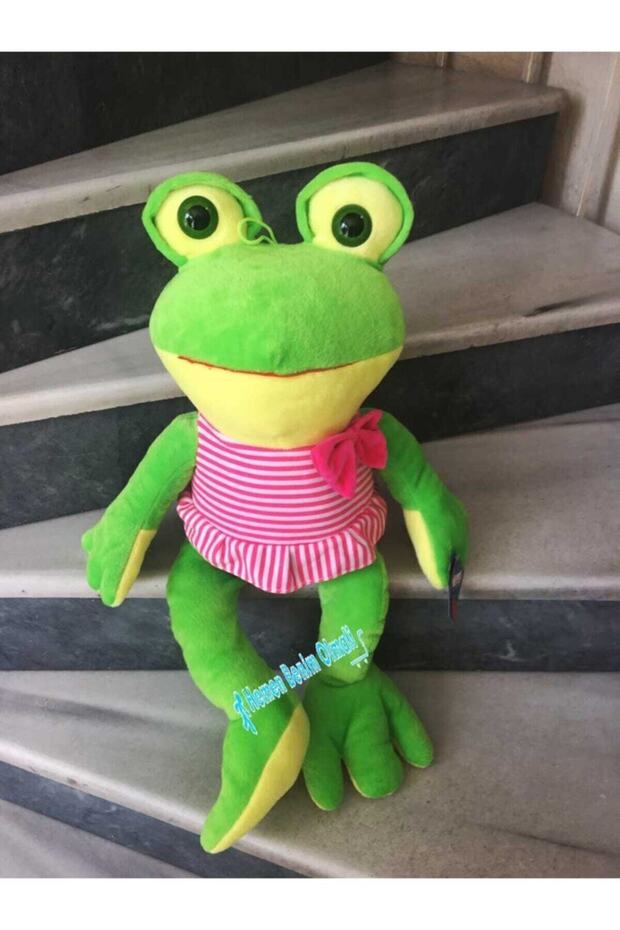Sevimli Kurbağa Peluş Dev Boy 70 Cm - 4