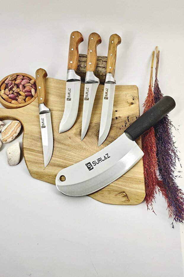 Sürmene 5 Parça Satır Bıçak Set - 2