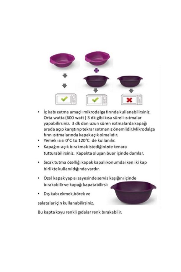 Elegant Servis 3.25 Lt Mikrodalga Fırın Isıtma Tenceresi Hsgl - 5