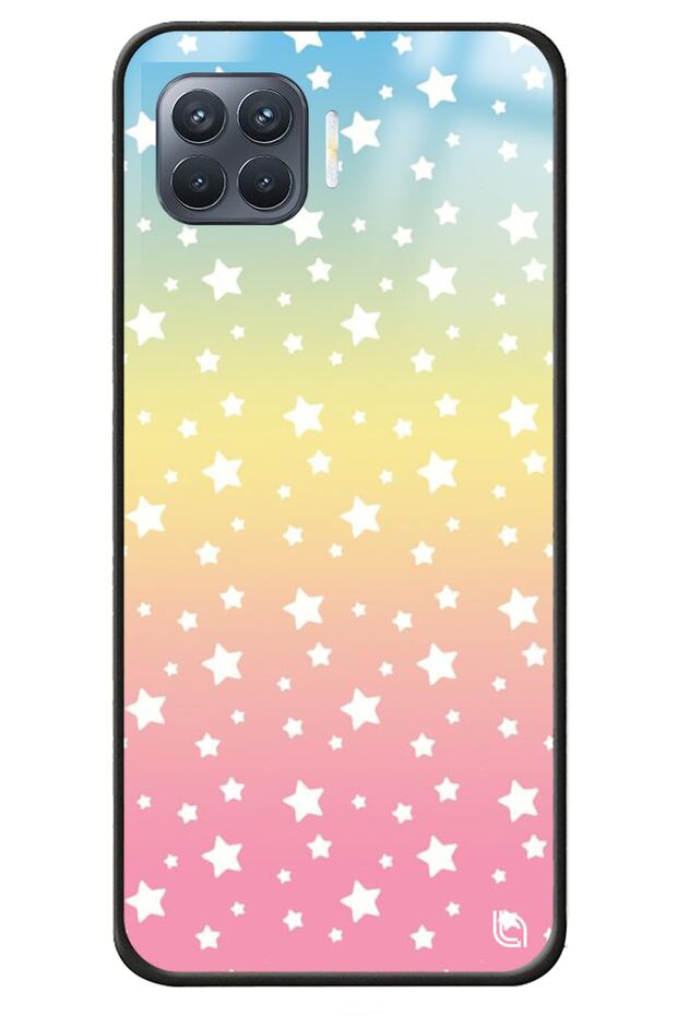 Oppo Reno 4 Lite Star Premium Patterned Glossy Phone Case
