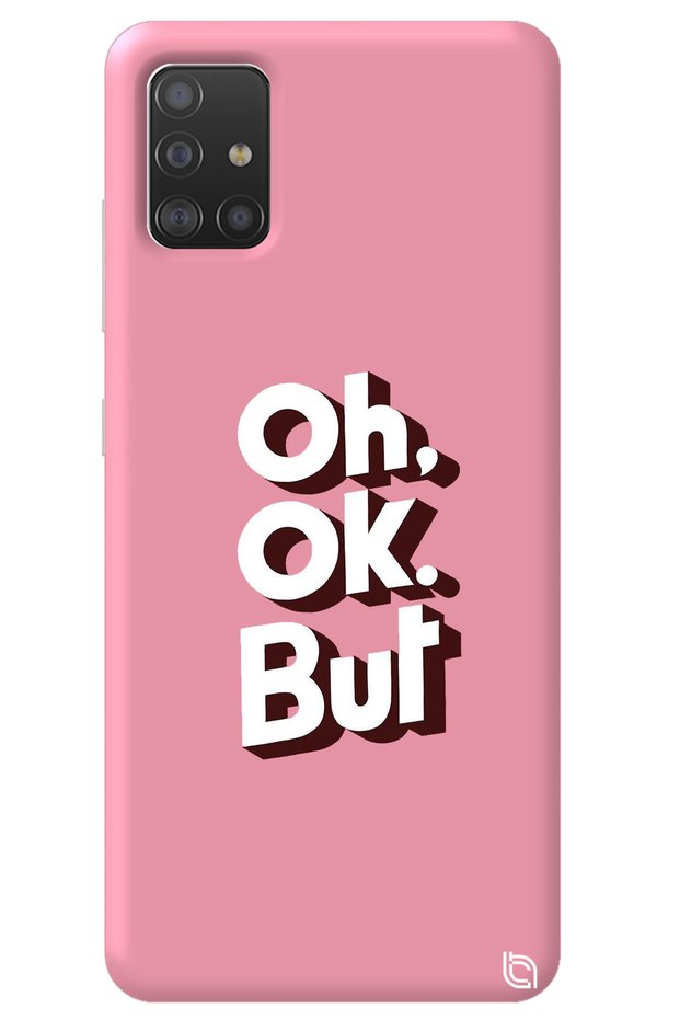 Samsung A71 Pink Color Premium Silicone Phone Case with Velvet Inside Arrow But Pattern Silicone Phone Case