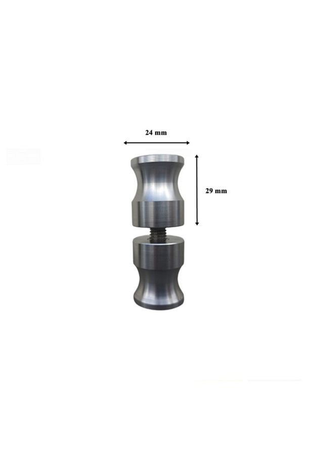 Paslanmaz Cam Kapı Kulbu Duşakabin Cam Kapı Kulp 304 Kalite - 2