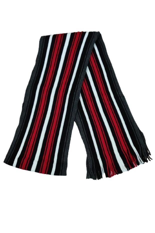 Men's Tassel Detailed Knitted Scarf