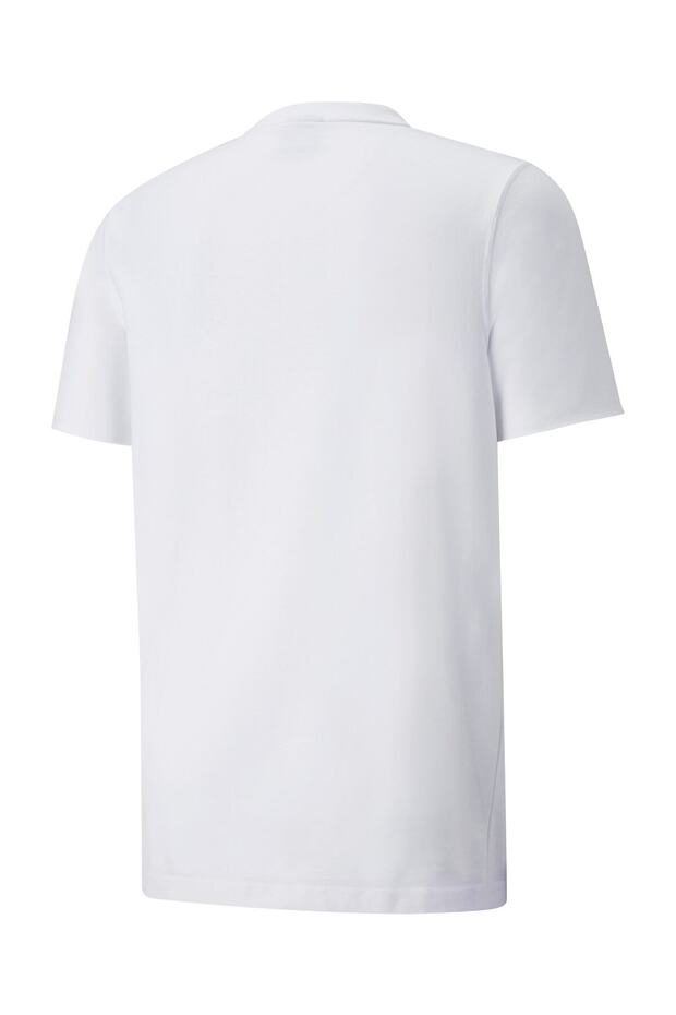 Μοντέρνο Μπλουζάκι Basics - Λευκό Ανδρικό T-Shirt - 2