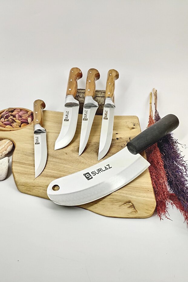 Sürmene 5 Parça Satır Bıçak Set - 1