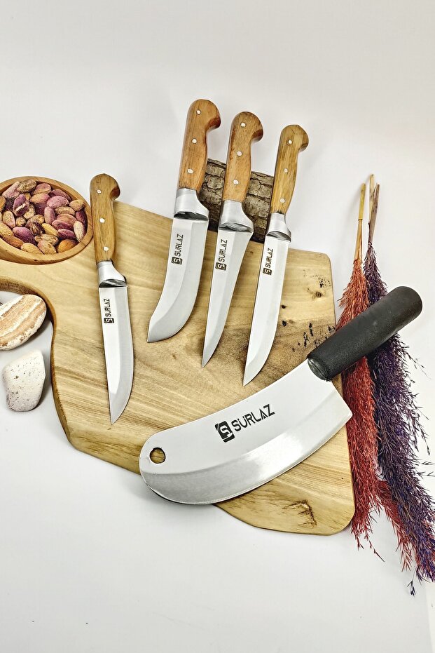 Sürmene 5 Parça Satır Bıçak Set - 3