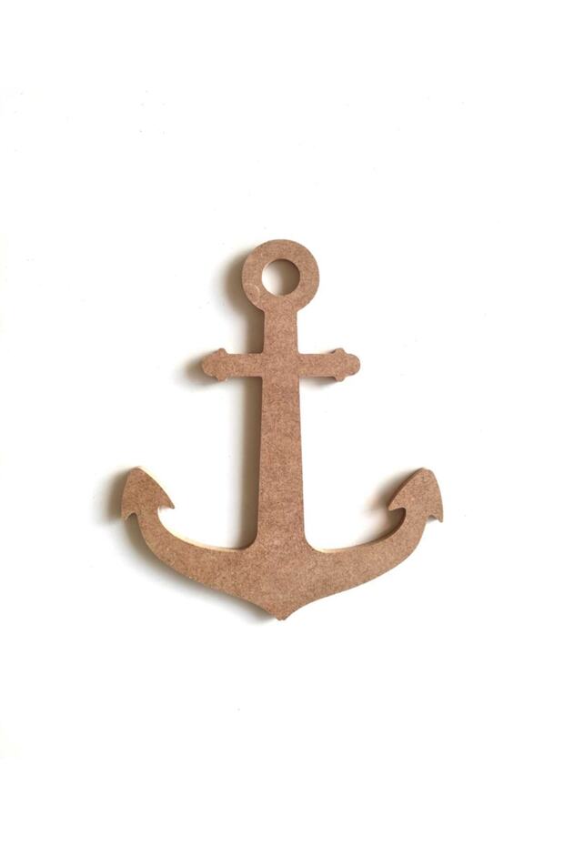 Boyanabilir Çapa Model Ham Mdf 20 Cm - 1