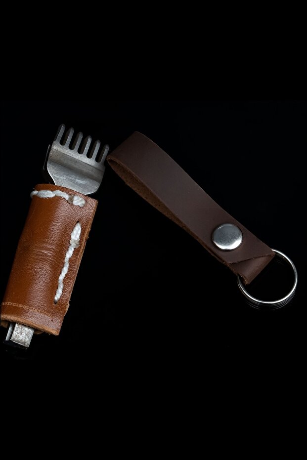 Handmade Leather Keychain