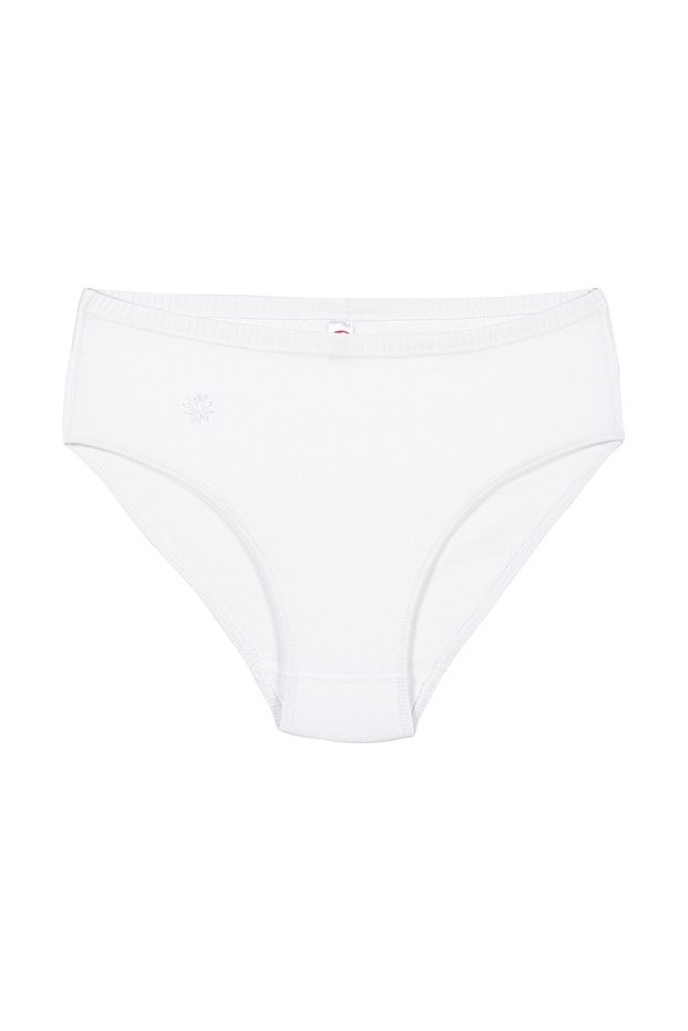 Women's 100% Cotton Flower Motif Bato Panties-Economic Pack of 3