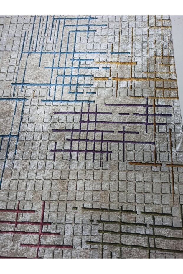 Soft Kadife Kumaştan Lastikli Halı Örtüsü - 2