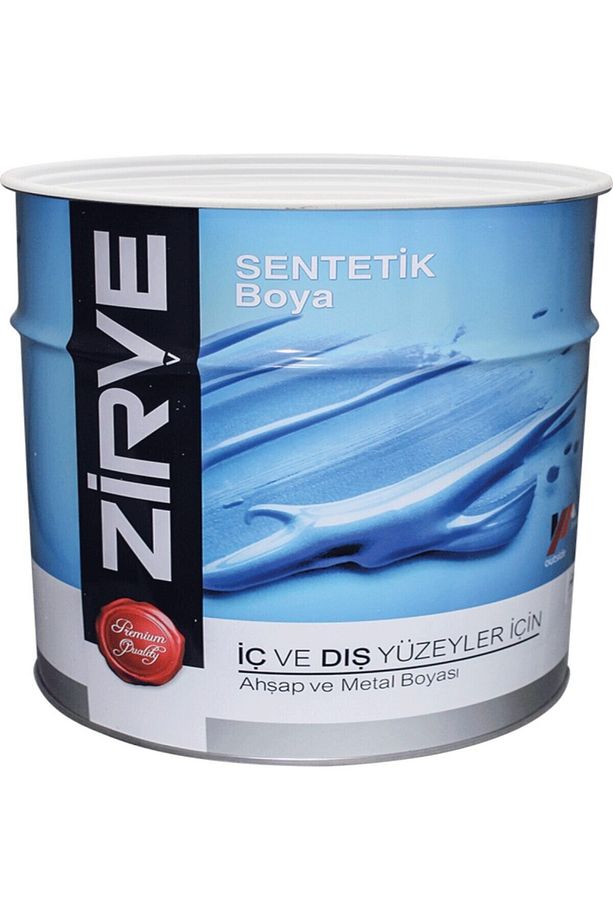 Zirve Parlak Yağlı Duvar Boya 2 Lt. - 2,7 Kg 725 - Siyah - 1