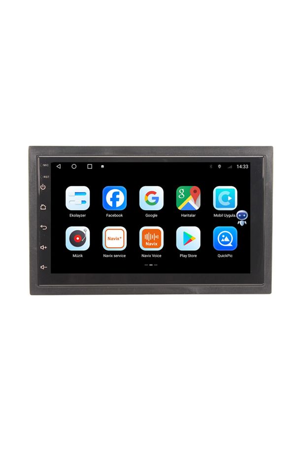 Fiat Fiorino Android 12 Multimedya Universal Double Ekran Teyp-1 Gb Ram Uyumlu - 1