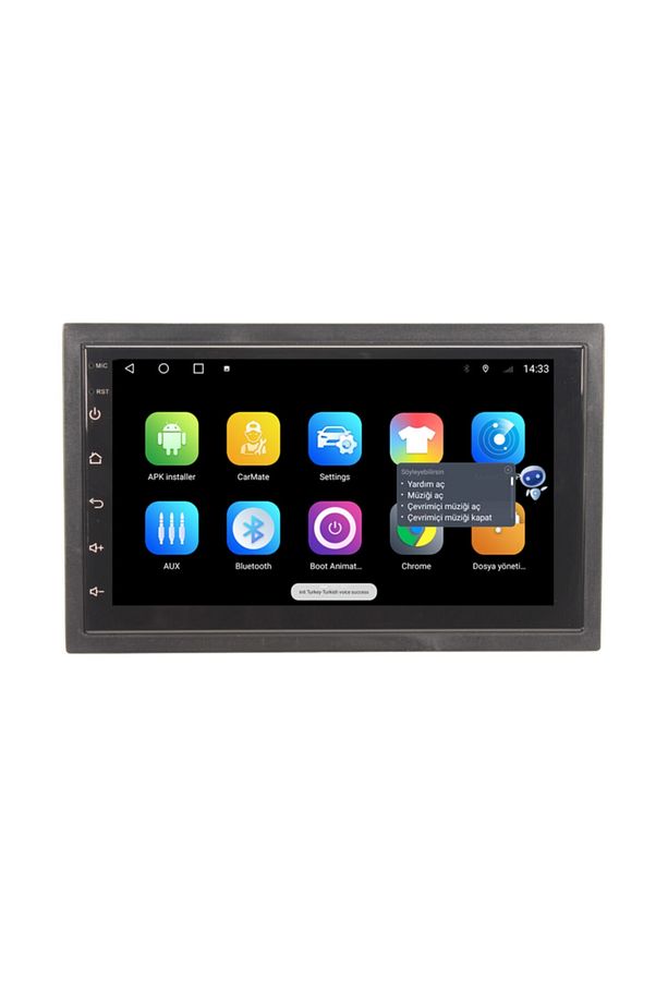 Fiat Fiorino Android 12 Multimedya Universal Double Ekran Teyp-1 Gb Ram Uyumlu - 6