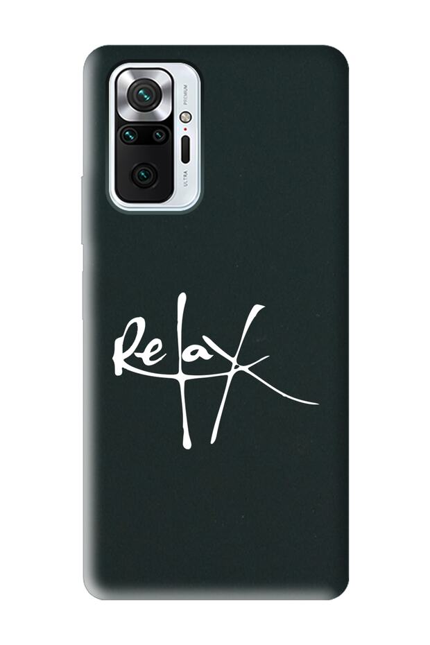 حافظة هاتف Xiaomi Redmi Note 10 - 10s متوافقة مع تصميم مريح باللون الأسود