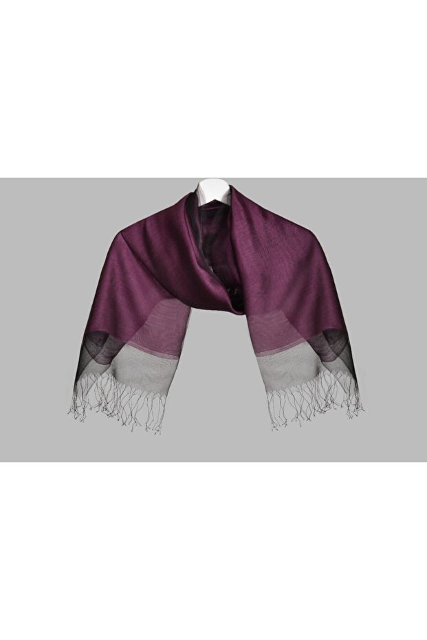 Çift Katlı Tüllü Şal - 1