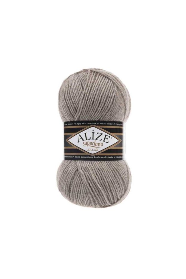 Superlana Classic 207 (5 Pieces X 100 Gr.) Hand Knitting Yarn