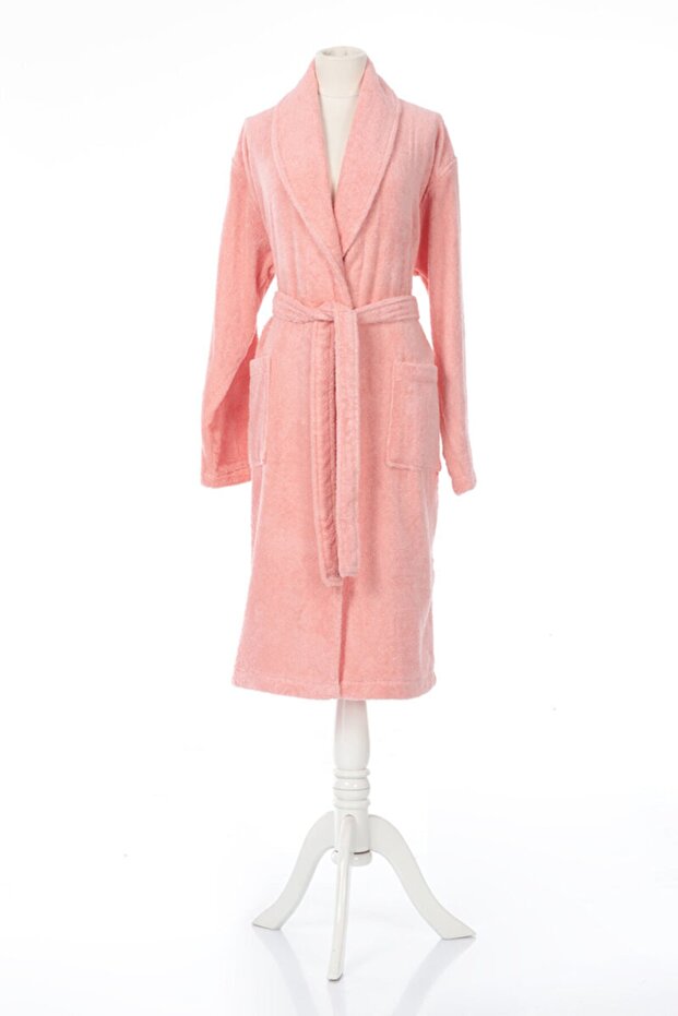 Trendy Shalyaka Bathrobe Peach