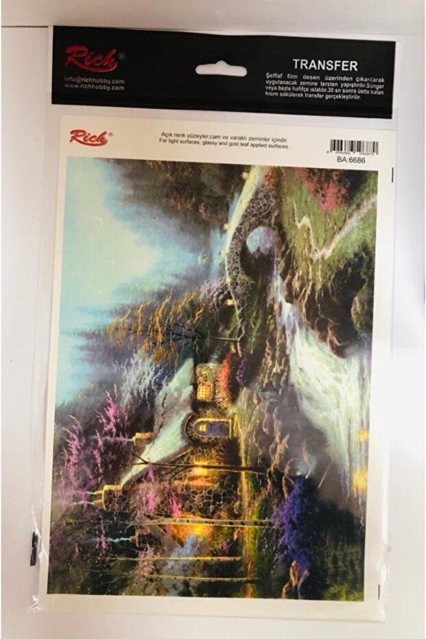 Transfer Kağıt Desenli - 1