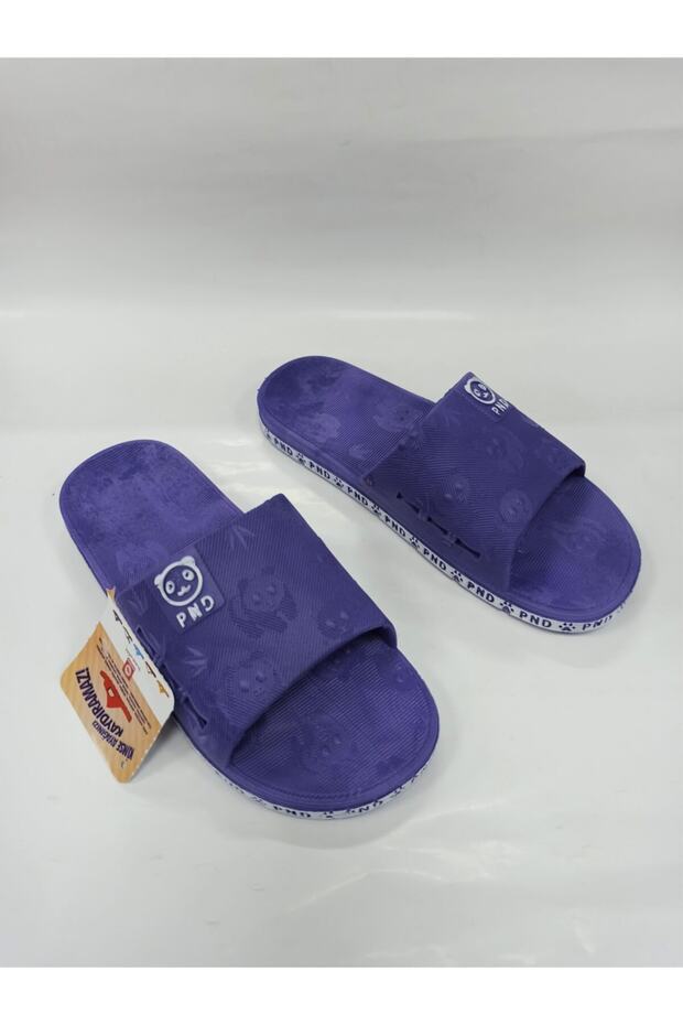 Unisex Purple Non-Slip Plastic Daily Airblow Slippers