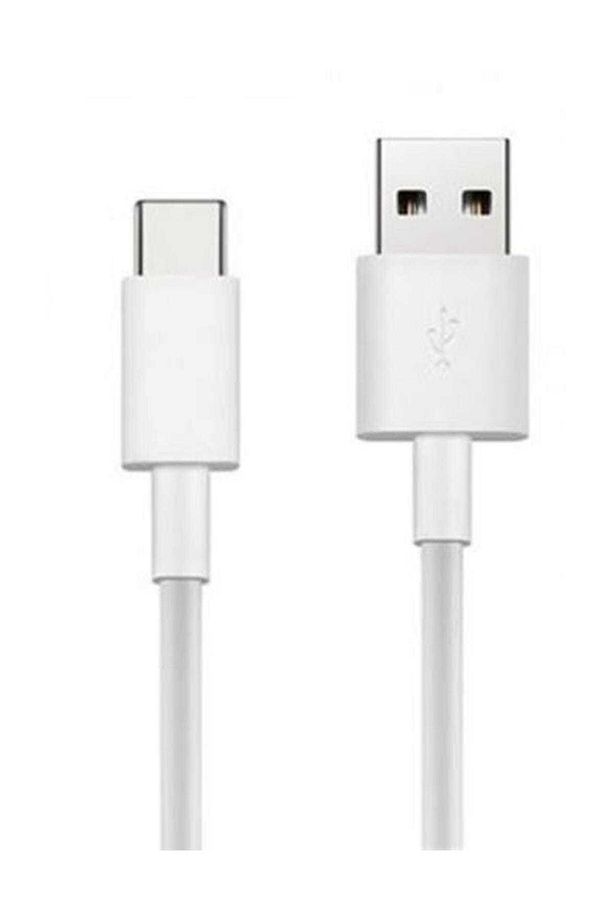 Type C Şarj Ve Data Kablosu 1 Metre 3.0a Beyaz Usb Şarj Kablosu - 2