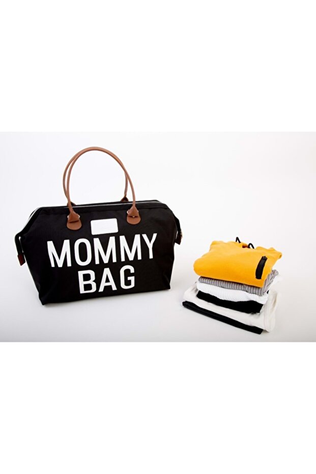 Women's Black Baby Bag